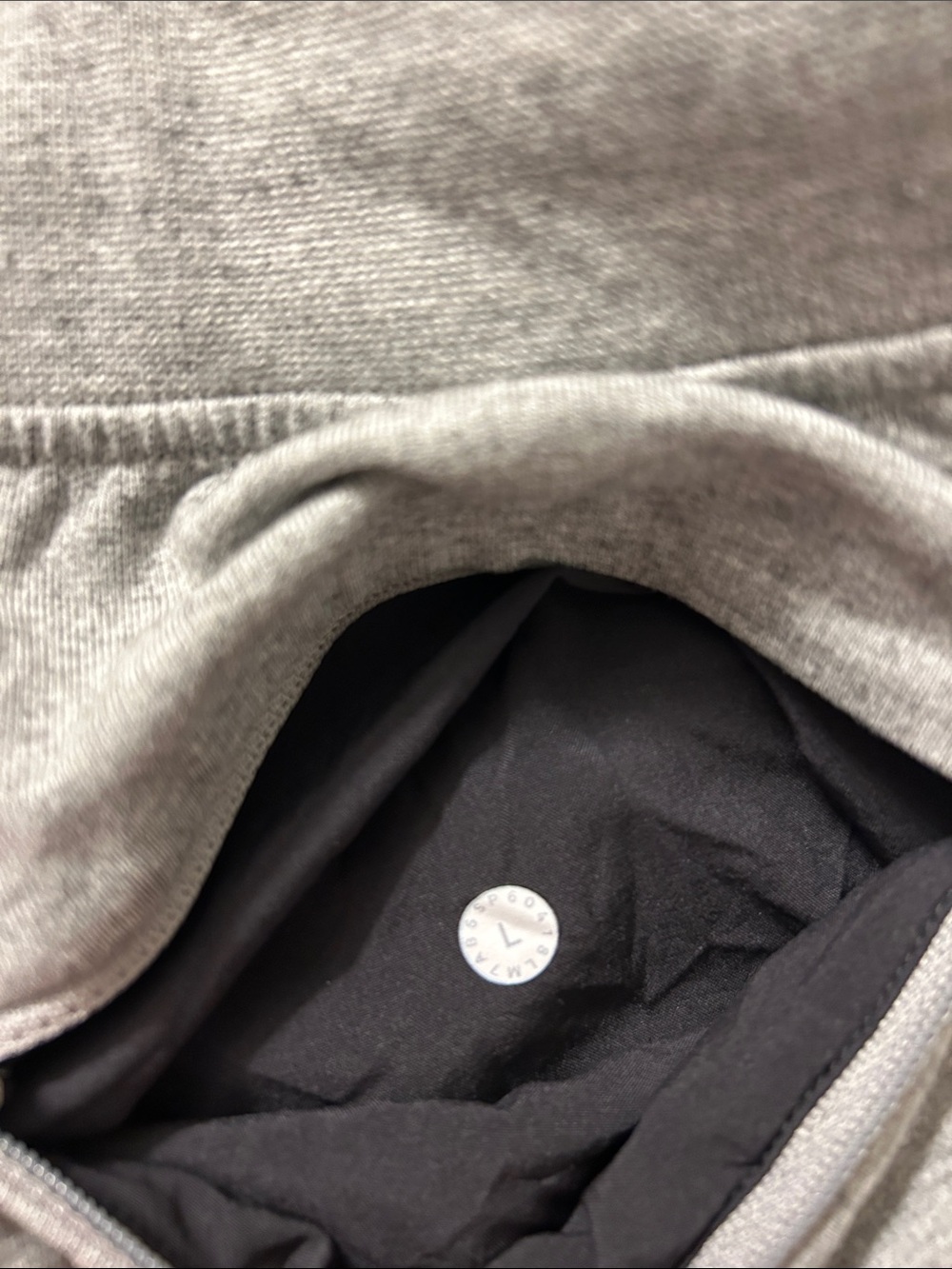 lululemon athletica Heather Gray Athletic Drawstring Shorts - Picture 4 of 4